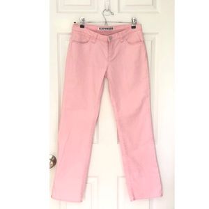 EXPRESS Precision Fit Pink Jeans